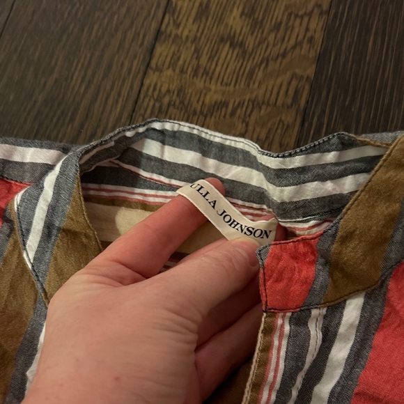 Ulla Johnson Multicolor Striped Long Sleeve Dress - Picture 2 of 2